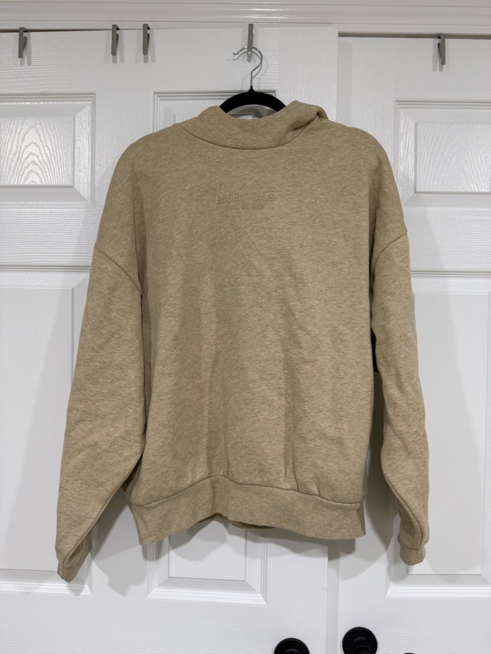Fear of God Essentials Men’s Hoodie - Tan/Beige